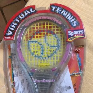 Virtual tennis electronic game